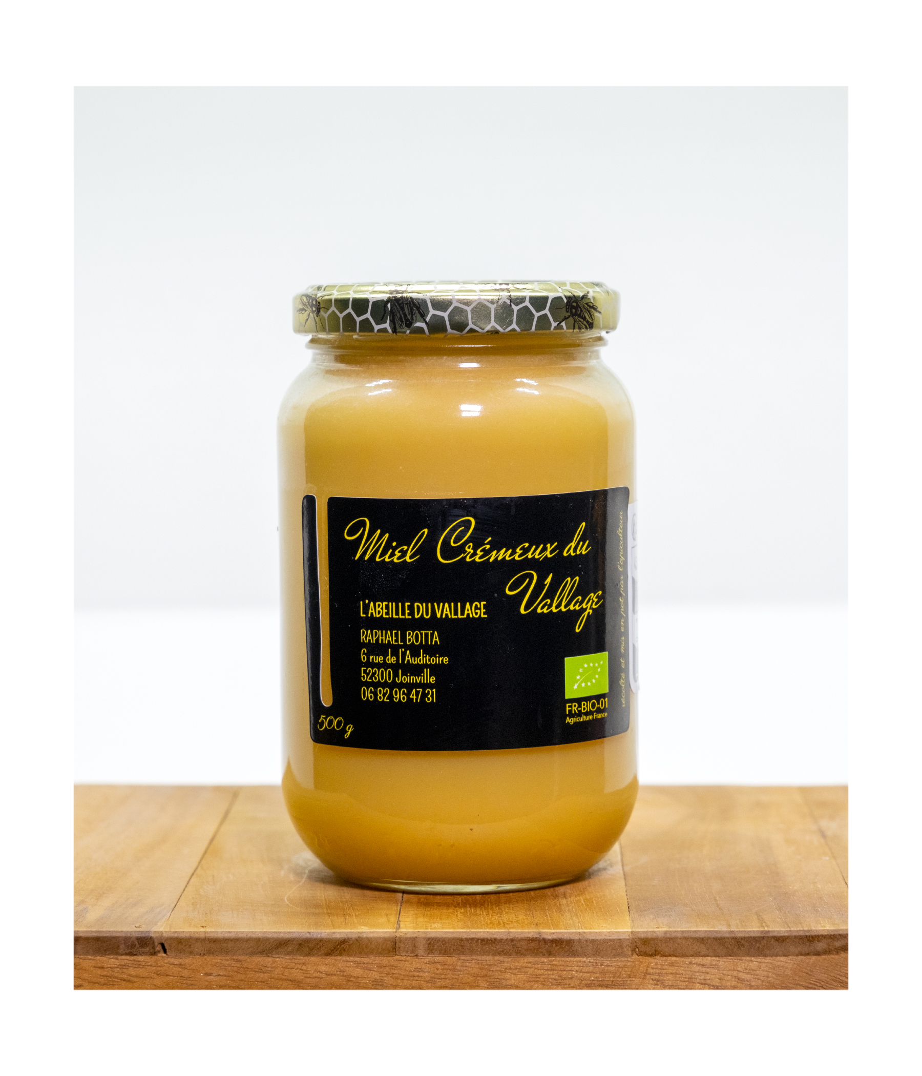 miel Bio Cremeux du vallage 500g
